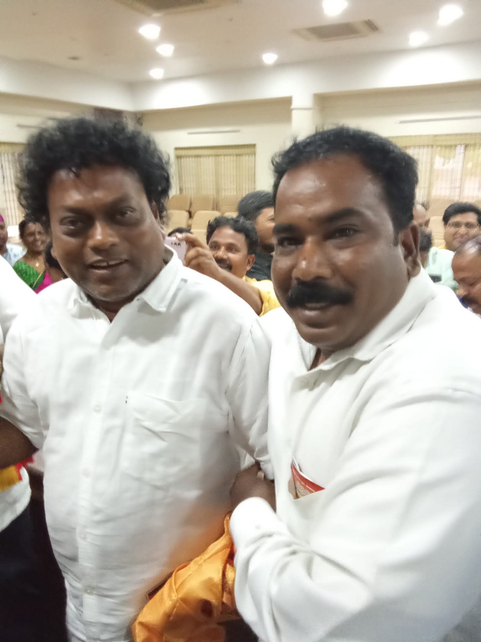 With Sadhu Kokila